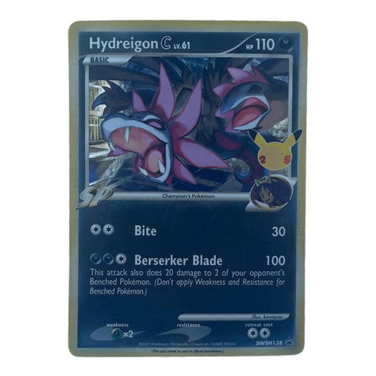 Pokémon Hydreigon C Lv. 61 Promo Karte SWSH138 EN