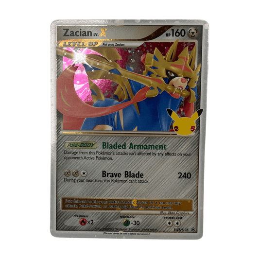 Pokémon Zacian Lv.X SWSH135 Promo Karte EN